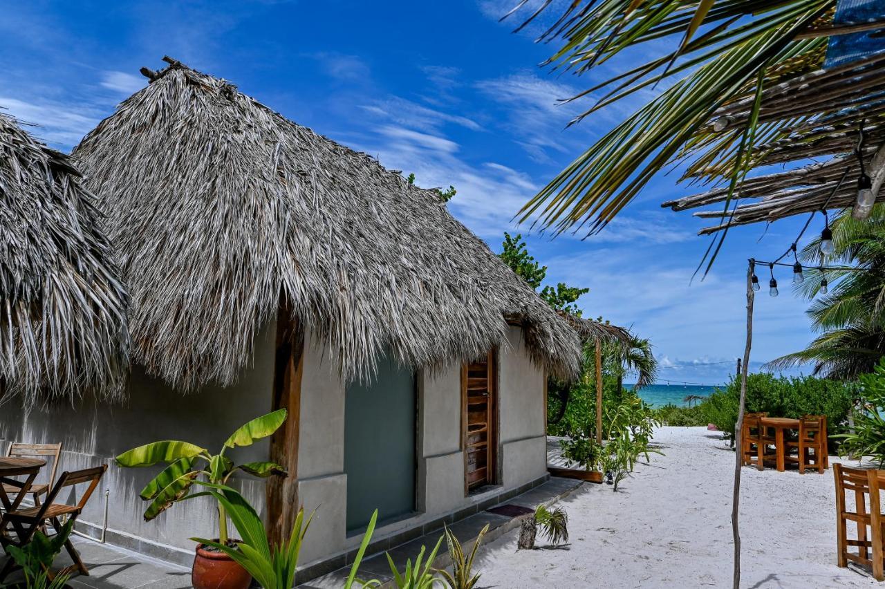 Casa Mate Beachfront Cabanas El Cuyo Dış mekan fotoğraf