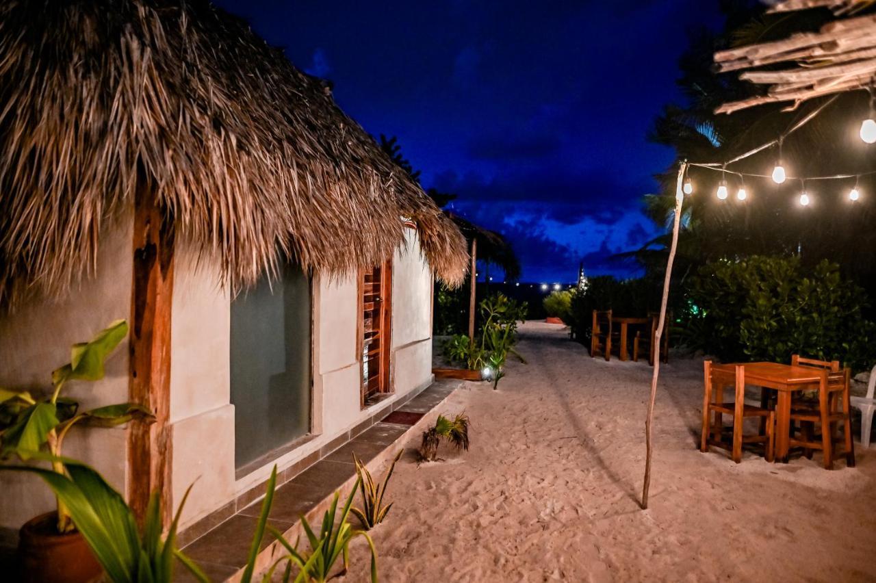 Casa Mate Beachfront Cabanas El Cuyo Dış mekan fotoğraf