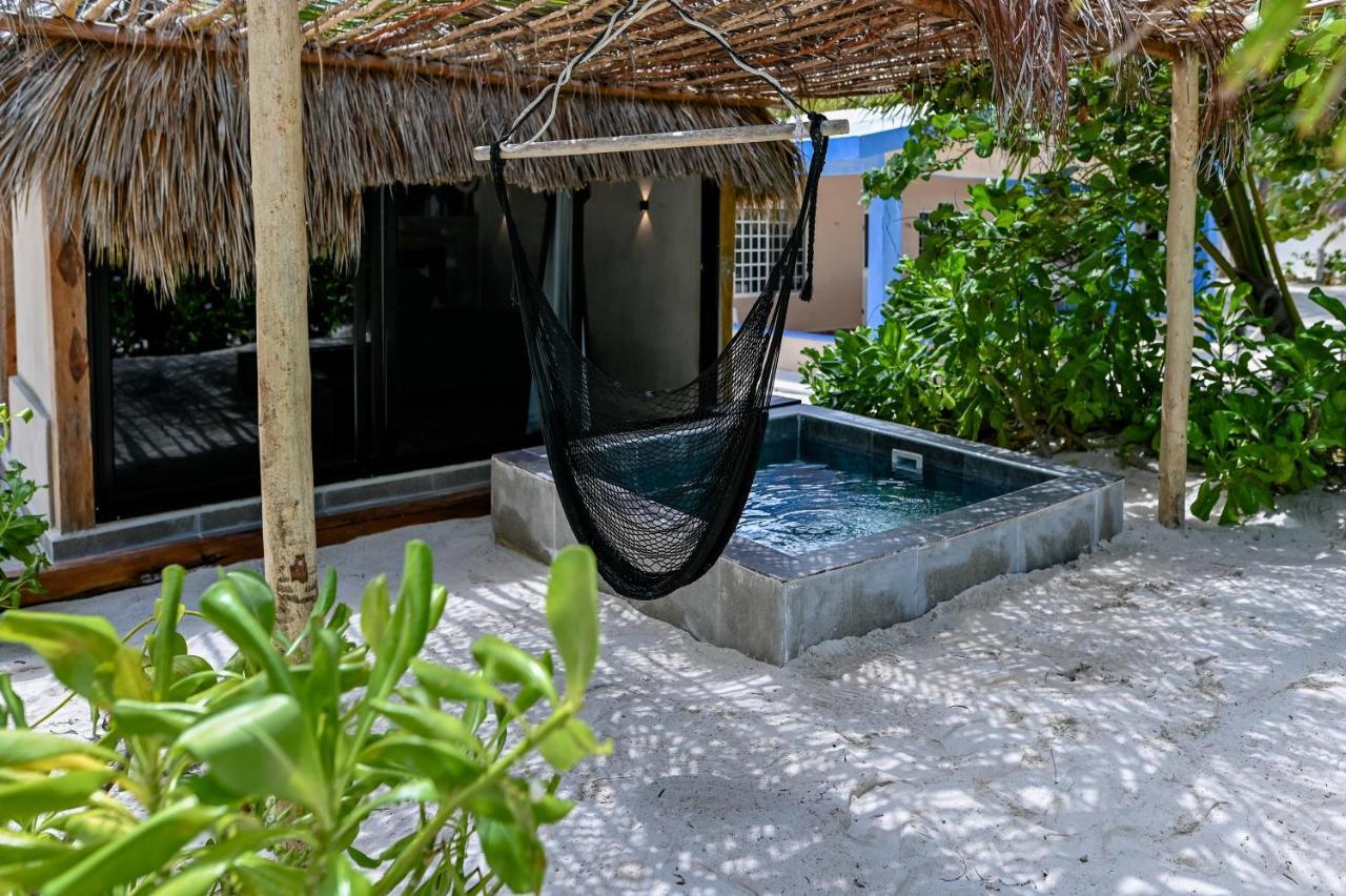 Casa Mate Beachfront Cabanas El Cuyo Dış mekan fotoğraf