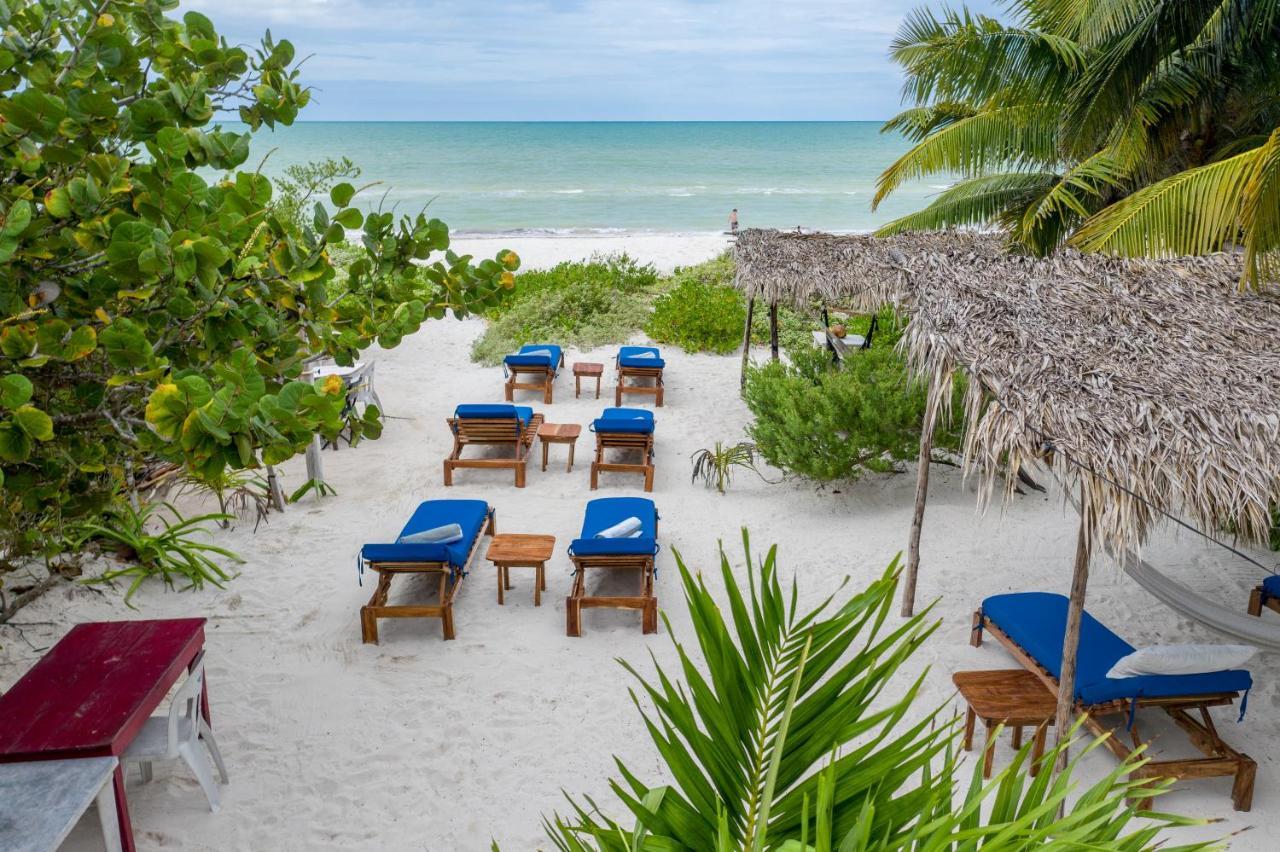 Casa Mate Beachfront Cabanas El Cuyo Dış mekan fotoğraf
