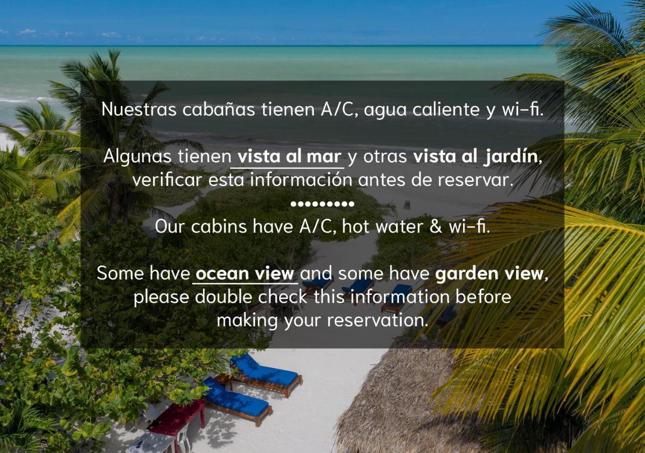 Casa Mate Beachfront Cabanas El Cuyo Dış mekan fotoğraf