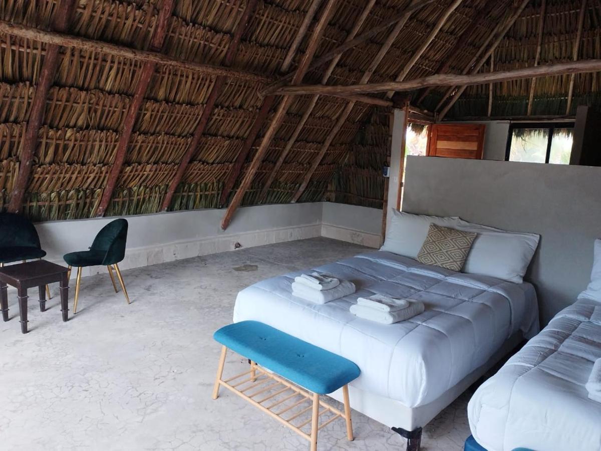 Casa Mate Beachfront Cabanas El Cuyo Dış mekan fotoğraf